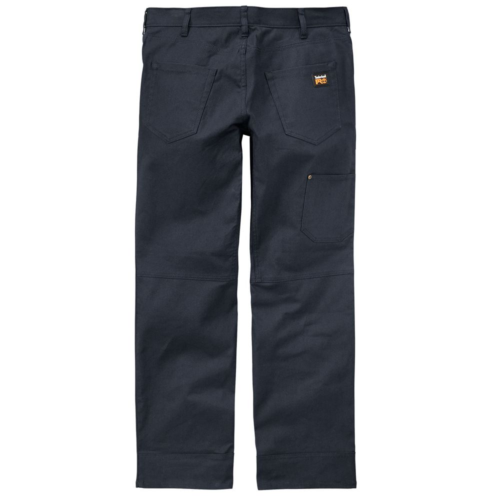 Timberland Mens Pants PRO® Gridflex Basic Canvas Work - Navy - India XO3926701